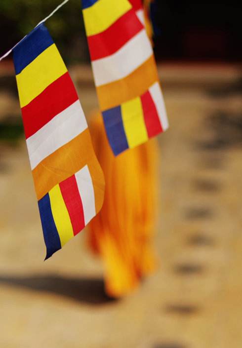 佛教教旗五种颜色代表什么